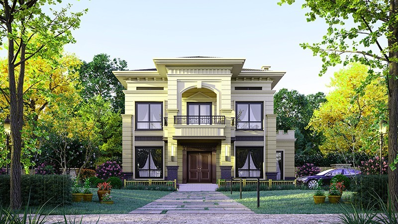 呼和浩特乡村别墅的墙壁通常用什么砖砌？